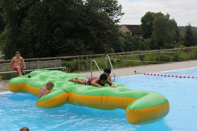 Das Freibadfest in Obergrombach. | Foto: kk
