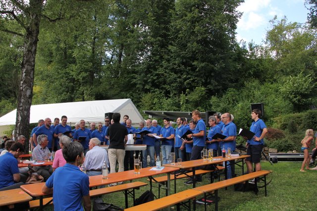 Das Freibadfest in Obergrombach. | Foto: kk