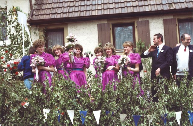 Bunt und fröhlich ging es dann beim 125-jährigen Jubiläum des Gesangvereins Gochsheim zu.