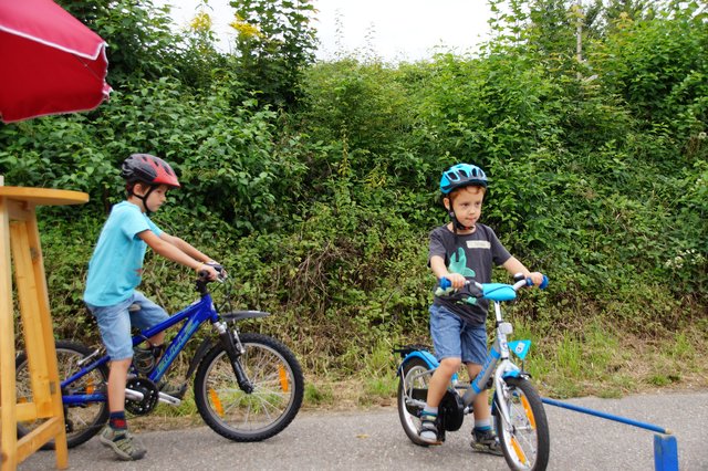 Die Jüngsten am Start