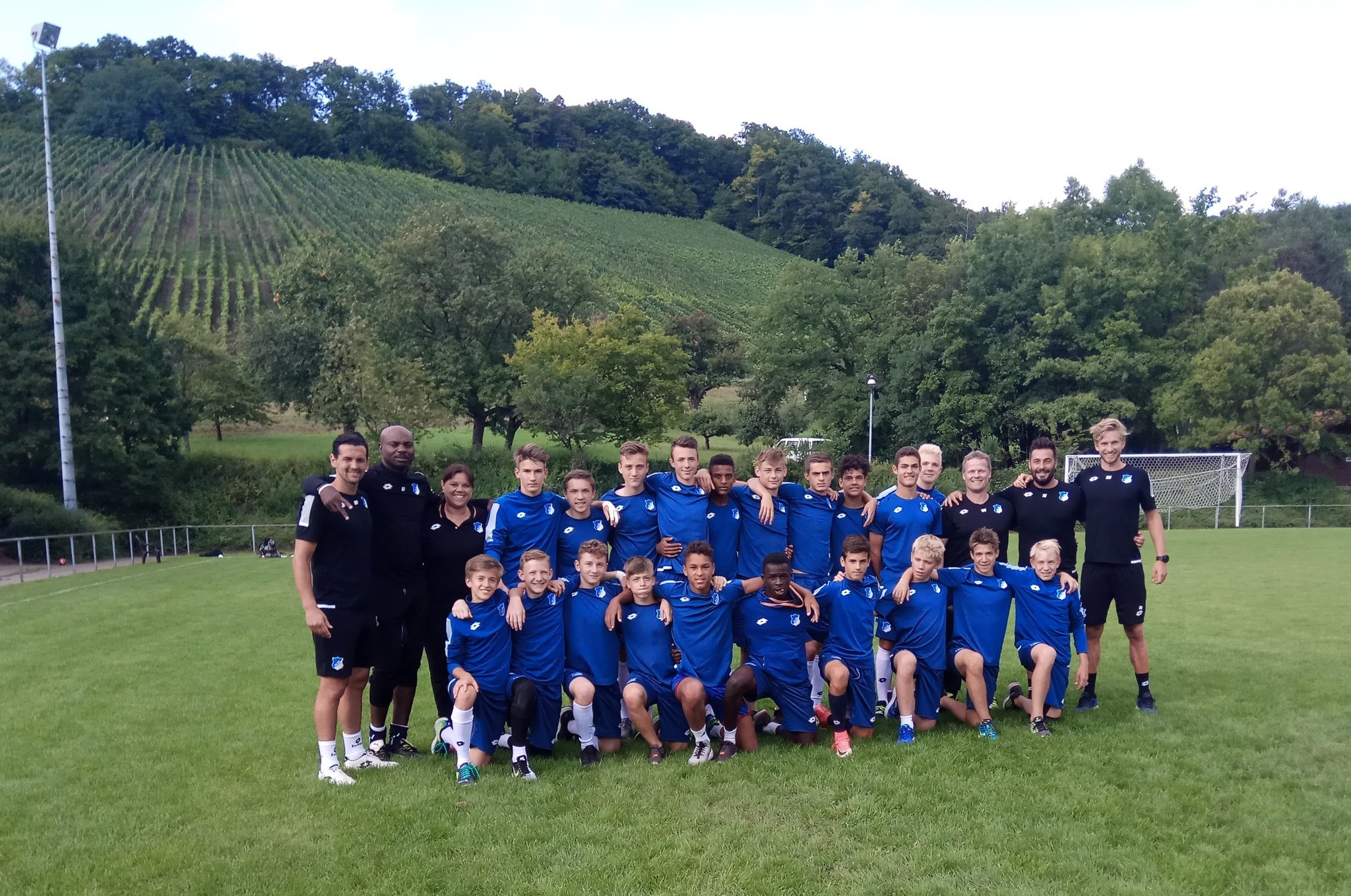 U15 der TSG Hoffenheim 1899 absolvierte Trainingslager in Sternenfels - Region