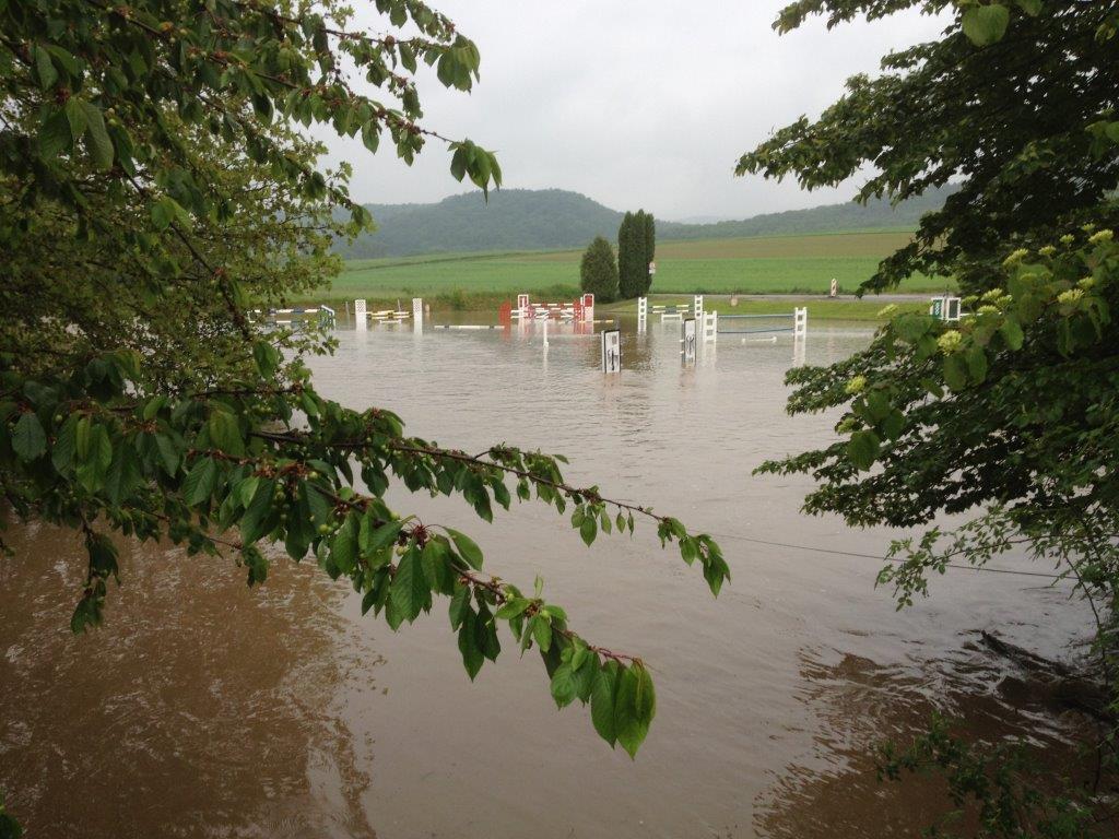 Beim Hochwasser 2013 standen in Oberderdingen die Breitwiesen unter Wasser.
