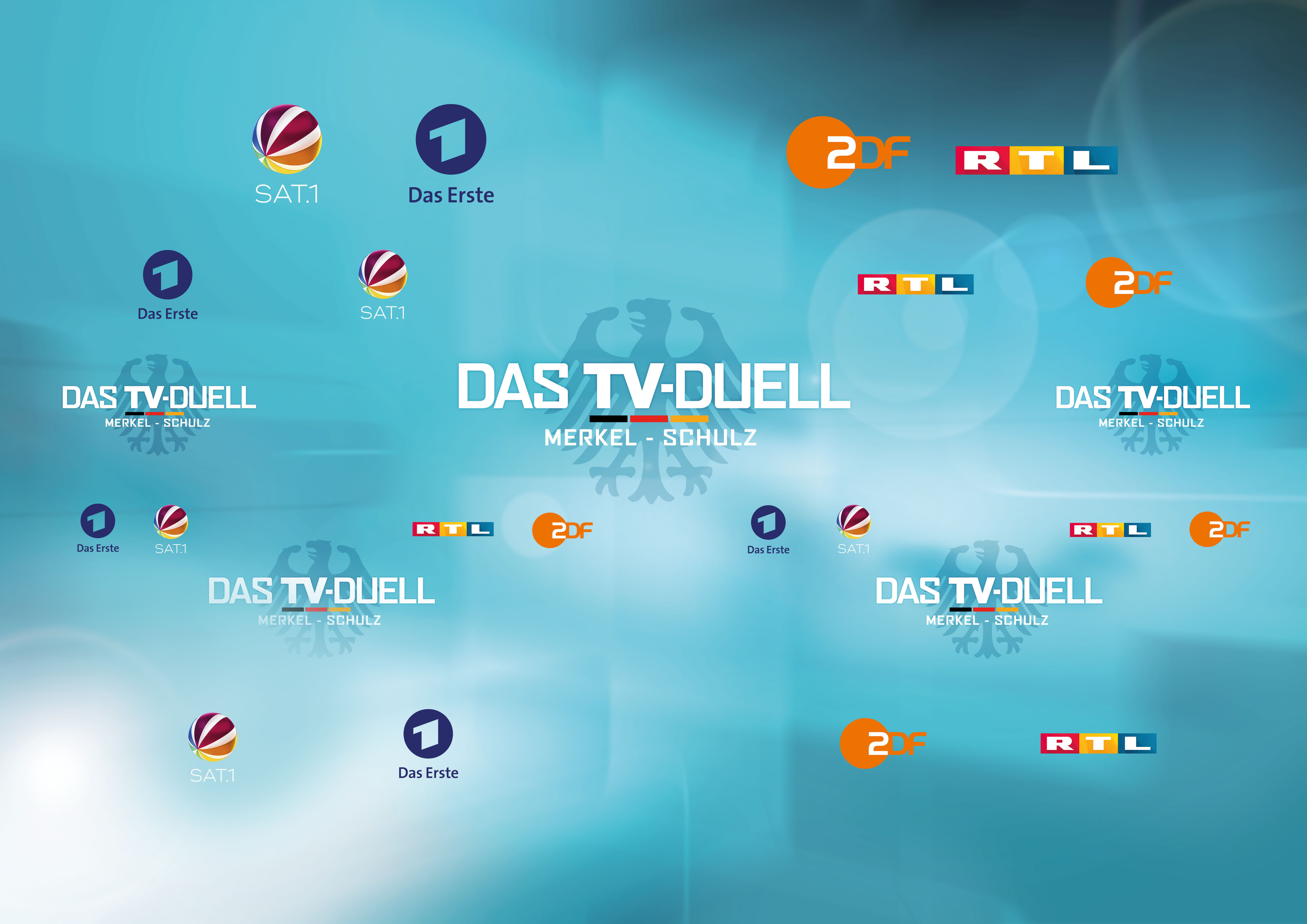 Das TV Duell zur Bundestagswahl 2017 lief am Sonntag, 3. September 2017.