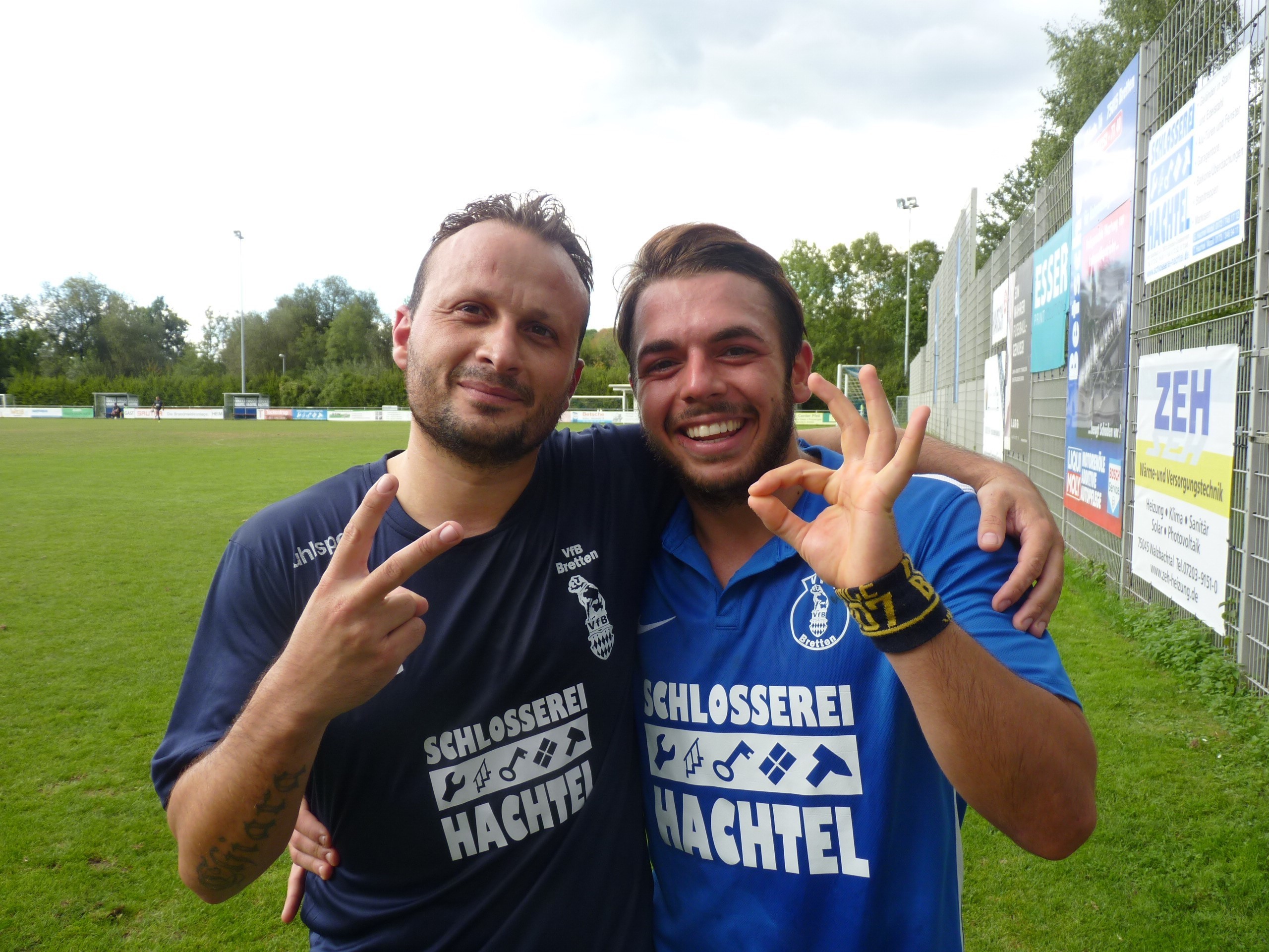 Die Torschützen zum 2:0 VfB Erfolg waren Giampiero Campo und Oguz Demir.