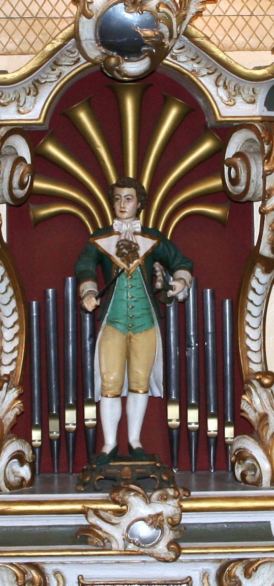 Dirigent, Karussellorgel A. Ruth & Sohn, Waldkirch 1903