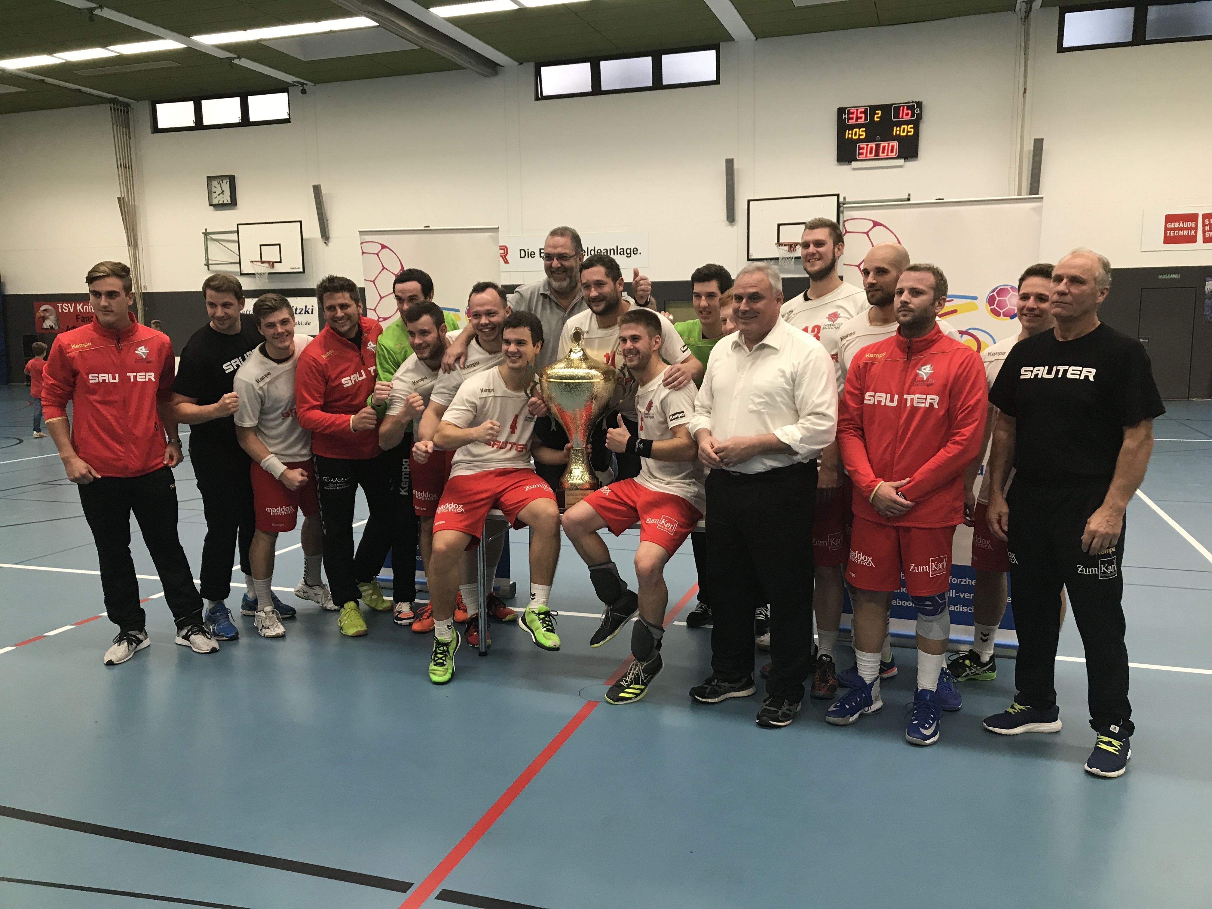 Der Kreispokalsieger TSV Knittlingen.