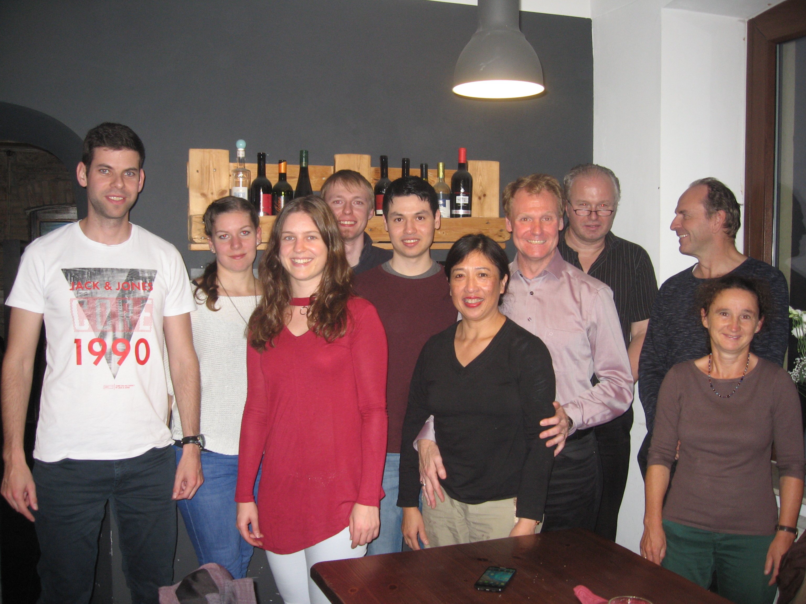 Freuten sich über eine erfolgreiche Mitgliederversammlung (von links): Tobias Delz, Angelika Gerst, Sabrina Egner, David Vegelahn, Julian Pommerening, Linda und Kay-Marcus Kulke sowie Uwe Timrott, Jochen und Beate Attig.