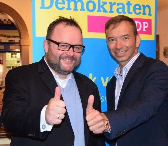 Christian Jung (l.) und Pascal Kober. (Foto: zg)