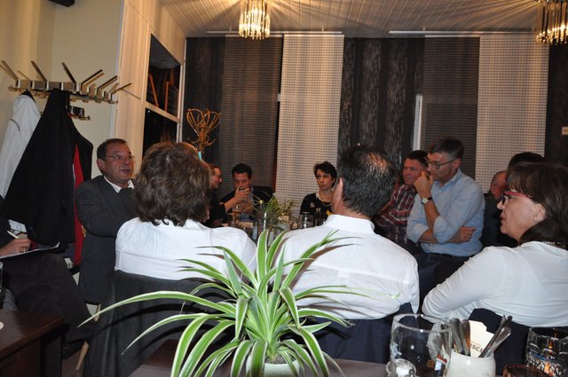 Austausch der Argumente: Paul Metzger mahnte wiederholt die Einhaltung gesetzlicher Planungsverfahren an. Foto: ch