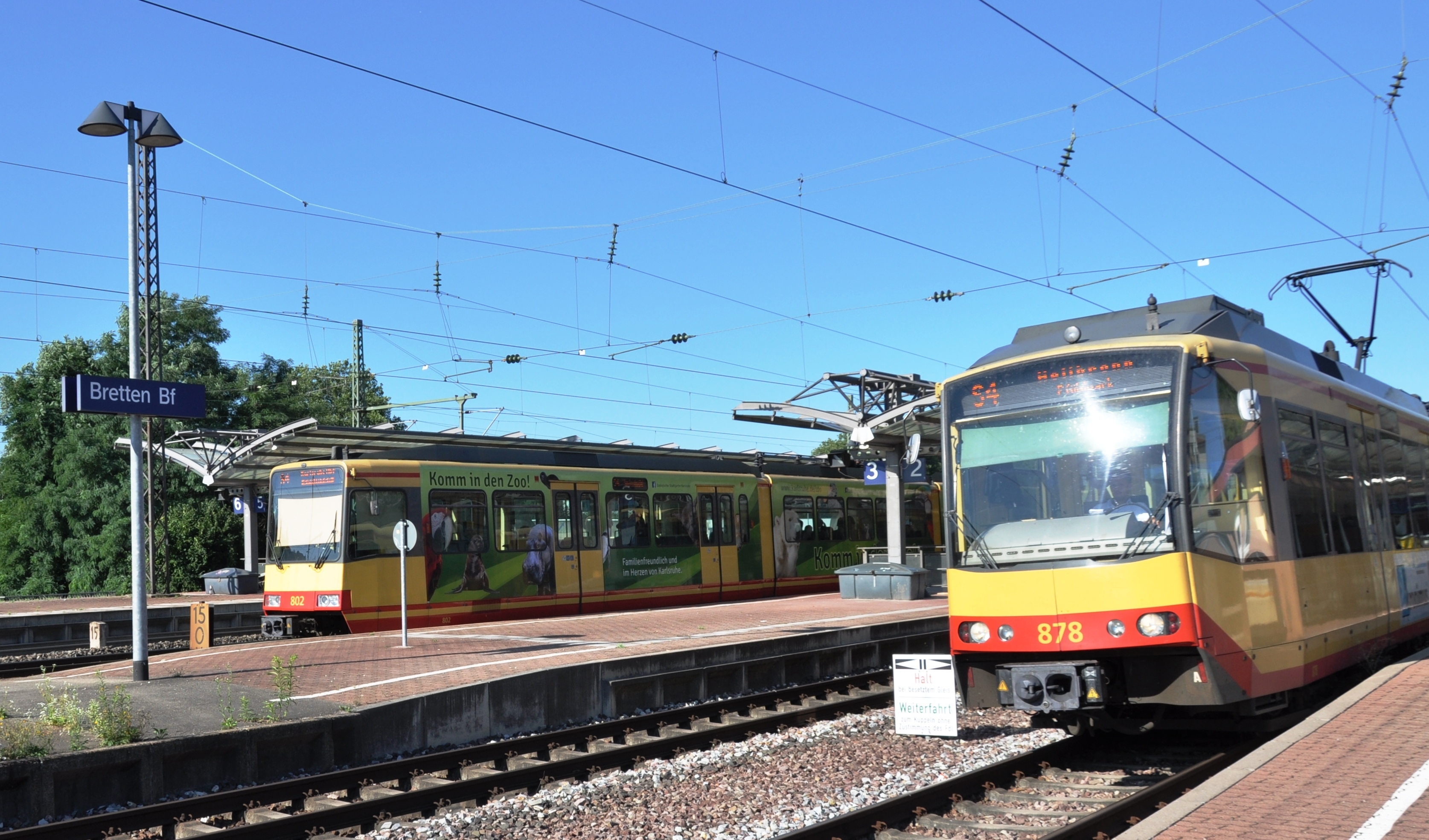 Auf der Linie der S4 kommt es zu Zugausfällen.