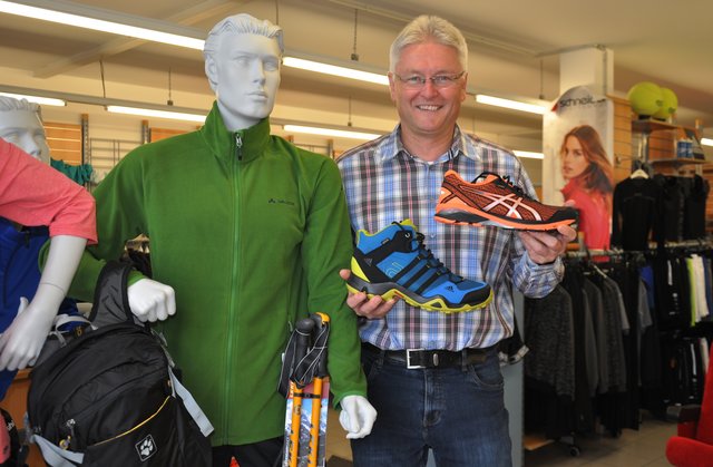 Föller Sportarena: "Raus in die Natur" lautet das Herbstmotto bei Thomas Föller. Foto: ch