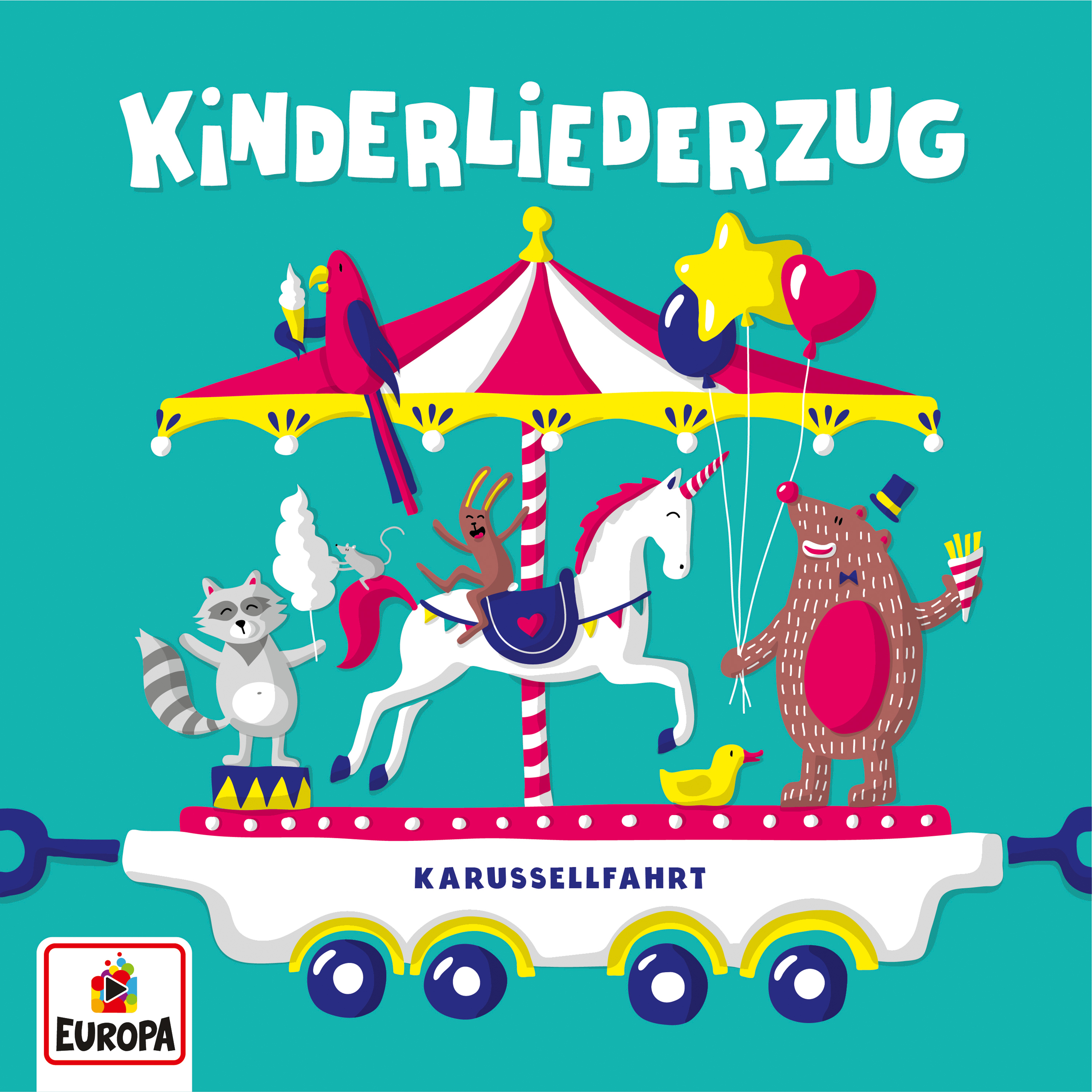 Die Kindermusik-CD "Kinderliederzug - Karussellfahrt" ist ab sofort im Handel erhältlich.