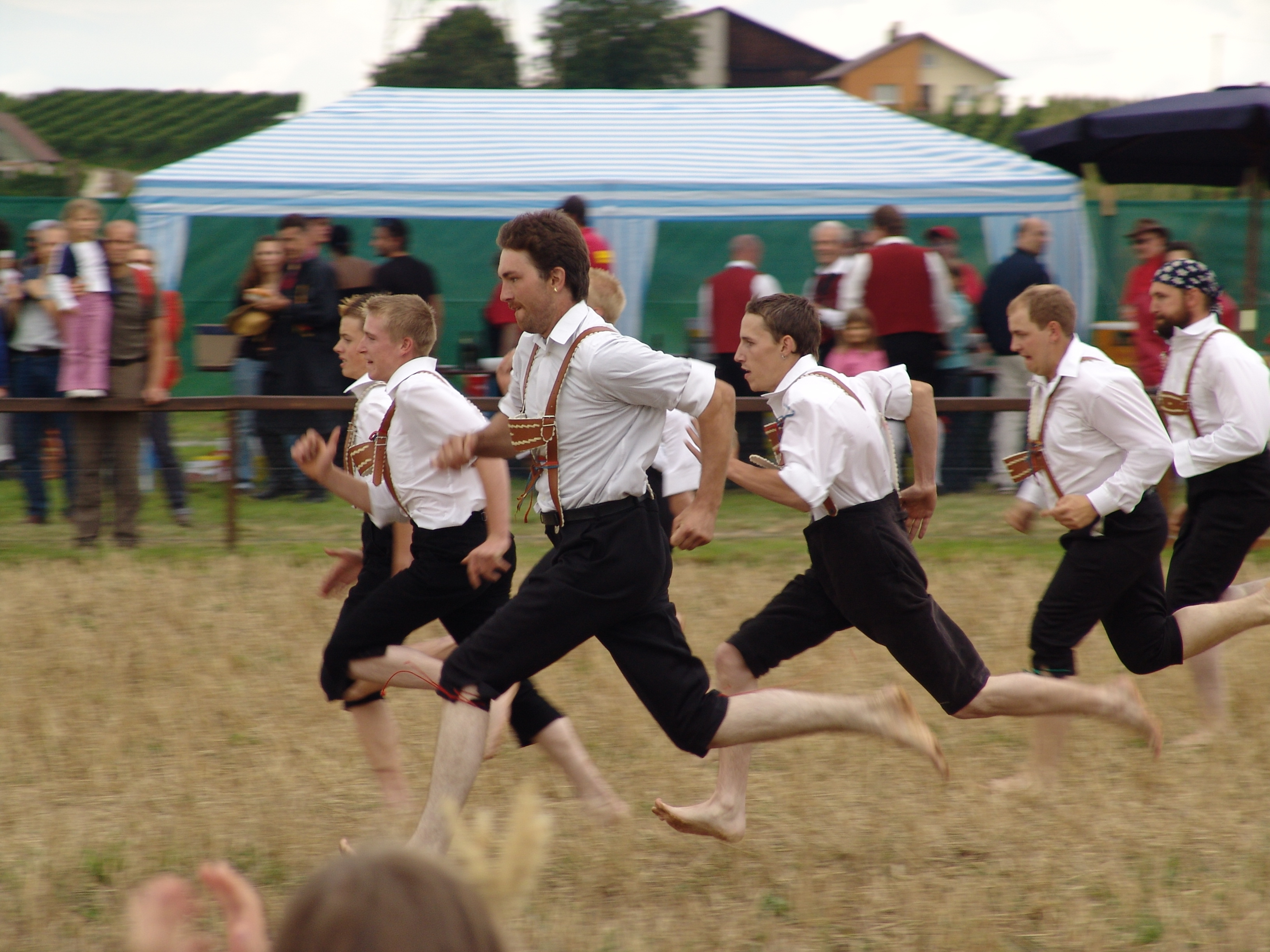 Der Schäferlauf in Markgröningen.