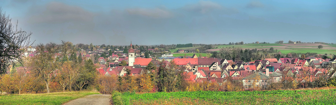 Panorama der Fauststadt Knittlingen