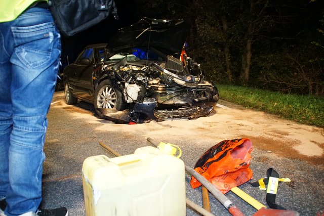 Einen folgenschweren Unfall gab es am Freitag, 27. Oktober, vor Knittlingen.