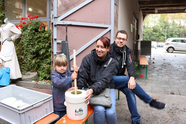 Auch Familie Reithäusler war begeistert mit von der Partie.