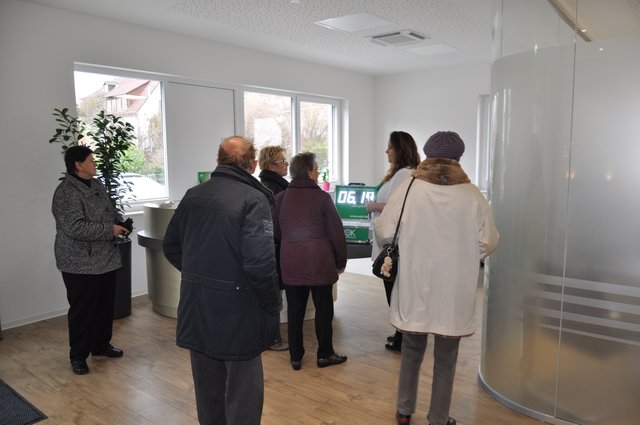 Tag der offenen Tür: Empfang im AOK KundenCenter. Foto: ch