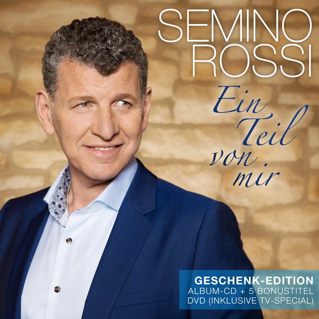 Semino Rossis Erfolgsalbum "Ein Teil von mir" ist jetzt auch in der Geschenk-Edition im Handel erhältlich.