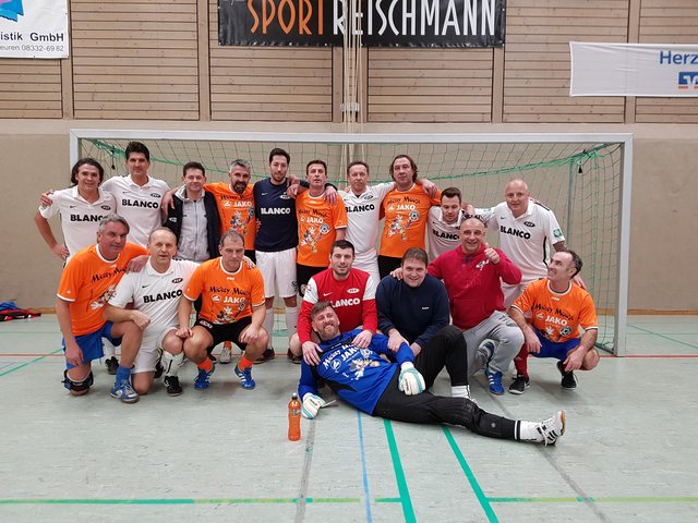 Der FC Flehingen und der MNK Split in Isny.