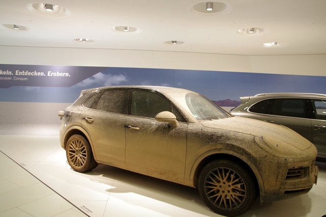 Ein Cayenne Erlkönig.