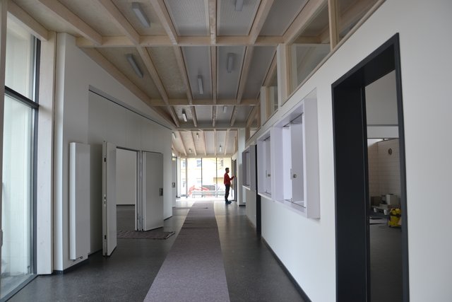 Blick in den Flur zur Talbachstraße hin