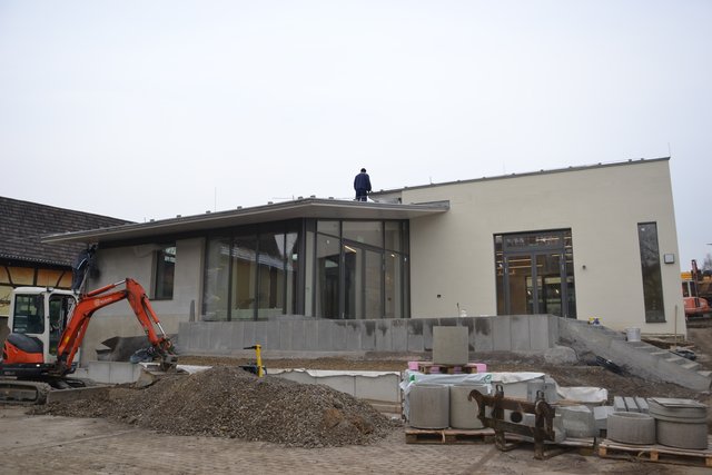 Außenansicht von der Talbachstraße her