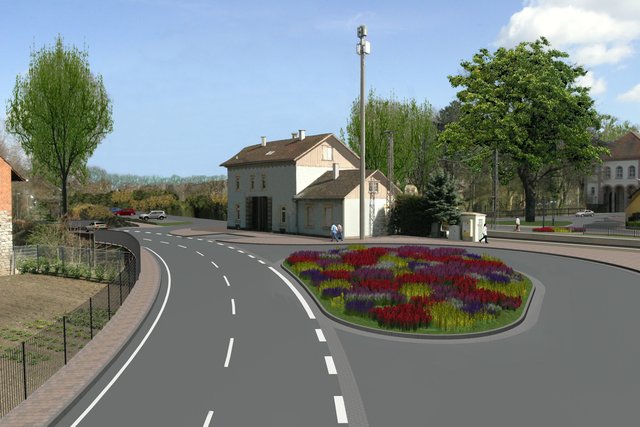 Foto: Visualisierung Landratsamt Karlsruhe