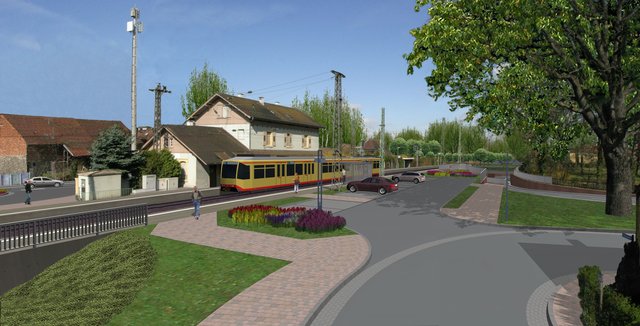 Foto: Visualisierung Landratsamt Karlsruhe