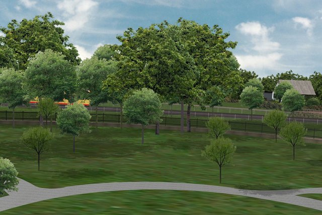 Foto: Visualisierung Landratsamt Karlsruhe