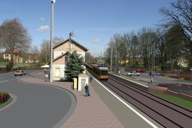 Foto: Visualisierung Landratsamt Karlsruhe