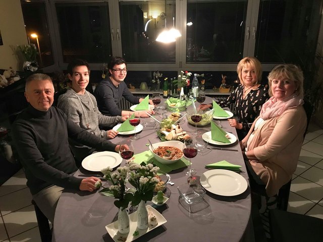 Vorher wurde hervorragend geschlemmt