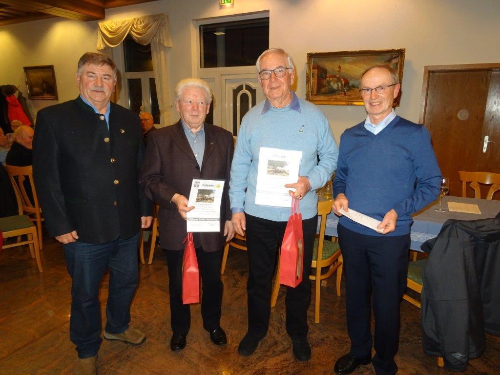 Wolfgang Munz, Reinhold Spitz, Manfred Obermann, Dieter Rommel; nicht im Bild Maria Kormann, Siegfried Schwarz und Wolfgang Braun