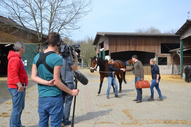 Die Abschiedsszene ist auch im Kasten.