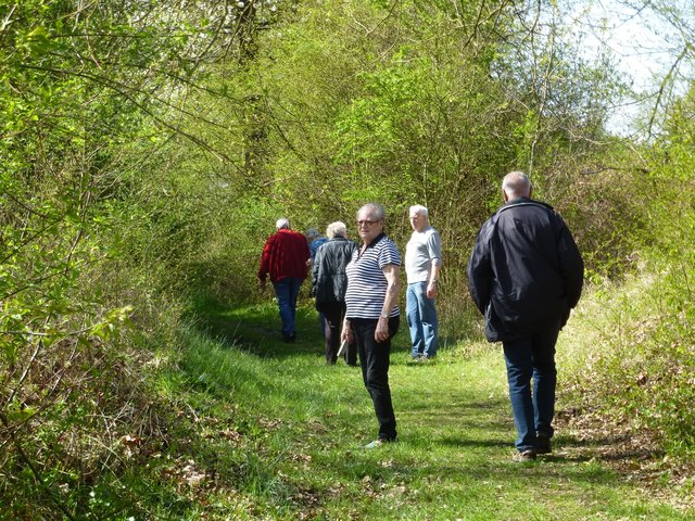 Die Inspektion des Weges beginnt.