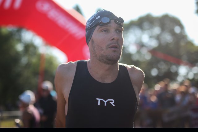 KRAICHGAU, GERMANY - JUNE 03:  Jan Frodeno is seen before the Sparkasse IRONMAN 70.3 Kraichgau powered by KraichgauEnergie on June 3, 2018 in Kraichgau, Germany.  (Photo by Joern Pollex/Getty Images for IRONMAN)
