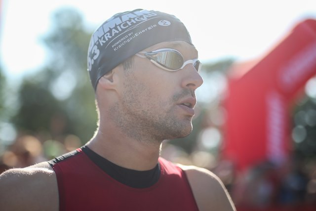KRAICHGAU, GERMANY - JUNE 03:  Patrick Lange is seen before Sparkasse IRONMAN 70.3 Kraichgau powered by KraichgauEnergie on June 3, 2018 in Kraichgau, Germany.  (Photo by Joern Pollex/Getty Images for IRONMAN)