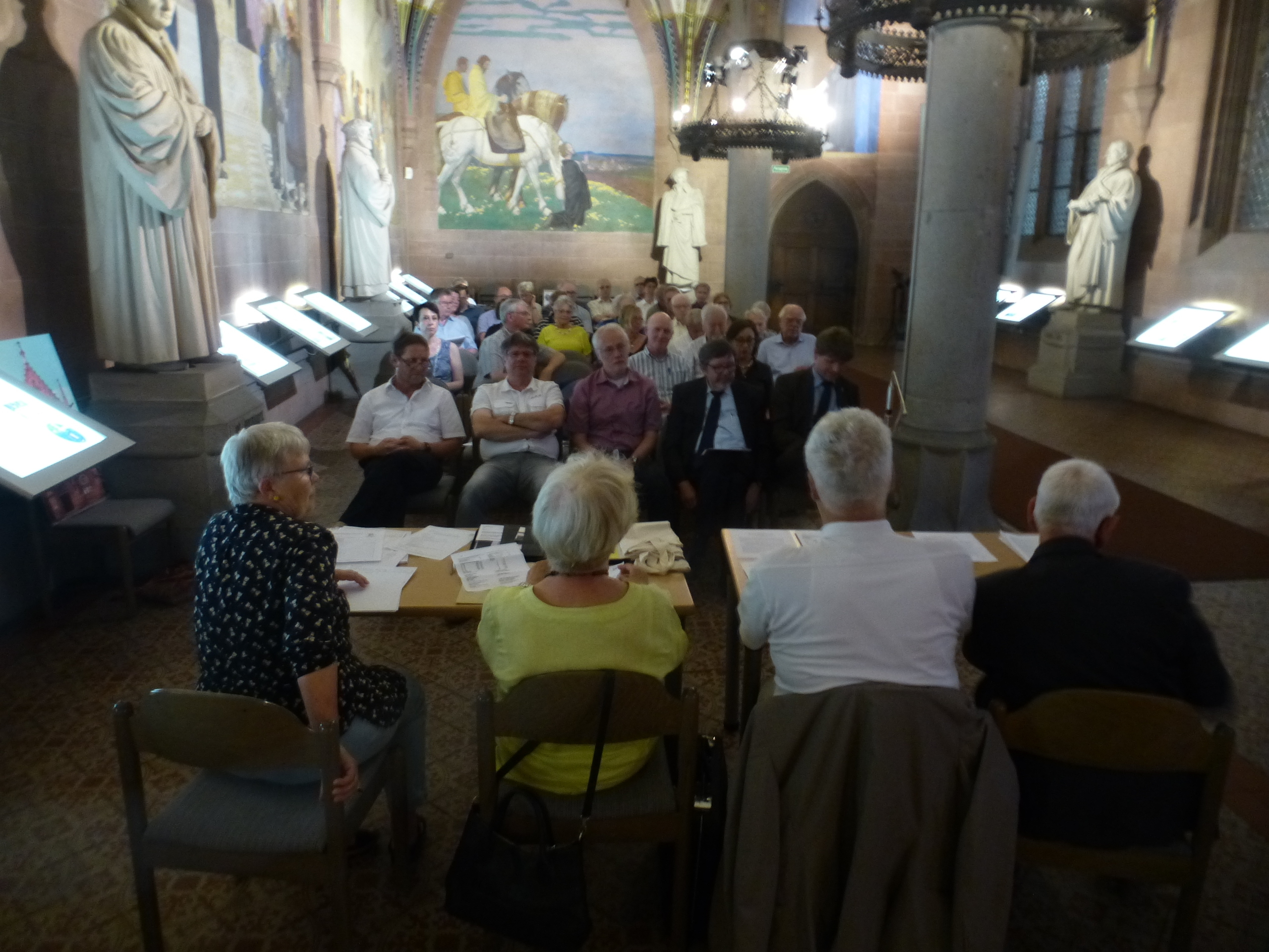 Die Mitgliederversammlung im Melanchthonhaus
