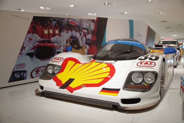 Der Dauer 962 LM GT, gewann 1994 die 24H von Le Mans mit den Fahrern Yannick Dalmas, Hurley Haywood und Mauro Baldi.