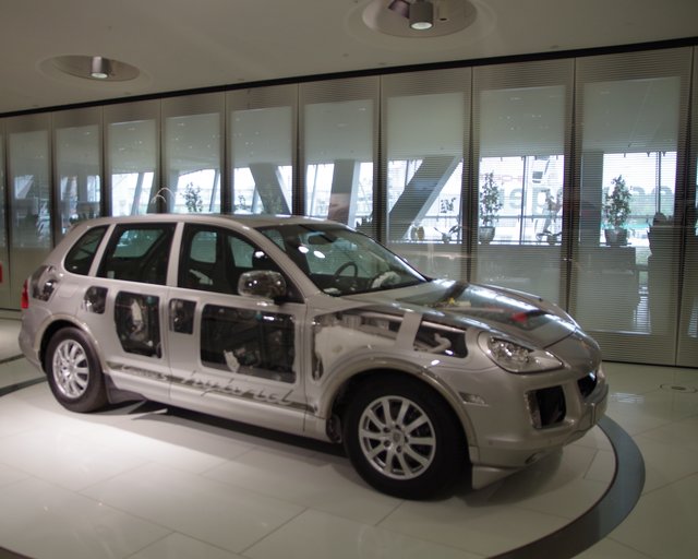 Porsche Cayenne in der Hybrid Version.