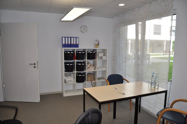 Einblicke: Die Räumlichkeiten der evangelischen Diakoniestation Bretten. Foto: ch