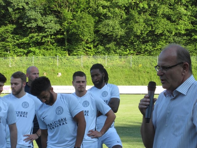Vorstand Wolfgang Lohkemper: "Den Abgang einzelner Spieler konnten wir durch interessante Neuzugänge gut kompensieren!"