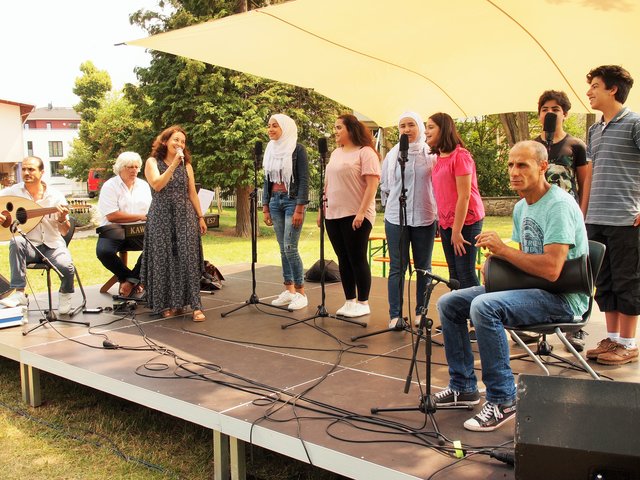 Der deutsch-arabische Chor Quassioun ist für den Deutschen Engagementpreis nominiert