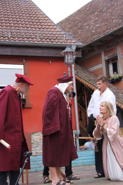 Burg- und Bauernspiele - Hexe vor dem Inquisitionsgericht | Foto: Klaus Kehrwecker