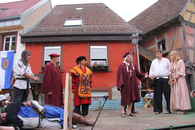 Burg- und Bauernspiele - Hexe vor dem Inquisitionsgericht | Foto: Klaus Kehrwecker