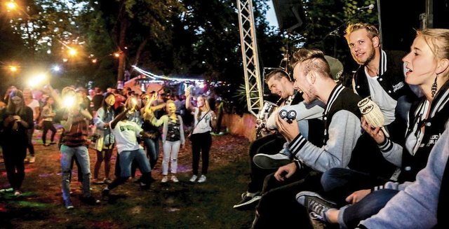 Am frühen Samstagabend