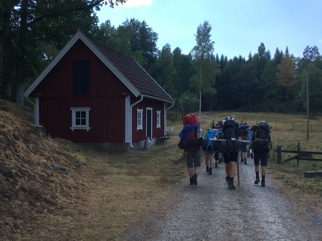 "Typisch Schweden" - Wandertour der Georgspfadfinder Bretten durch Schweden