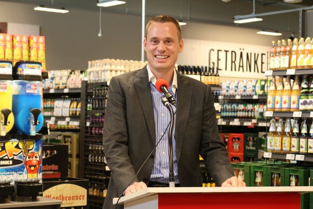 Rewe-Vertriebsleiter Südwest René Müller.