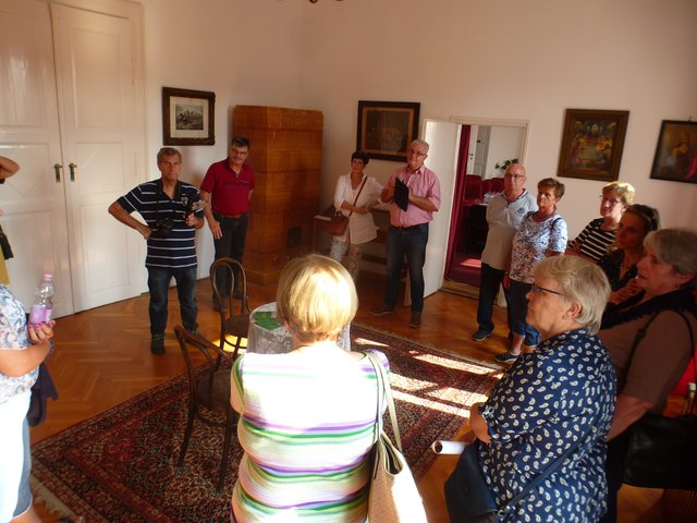 Im Gedenkzimmer der Familie Kardos