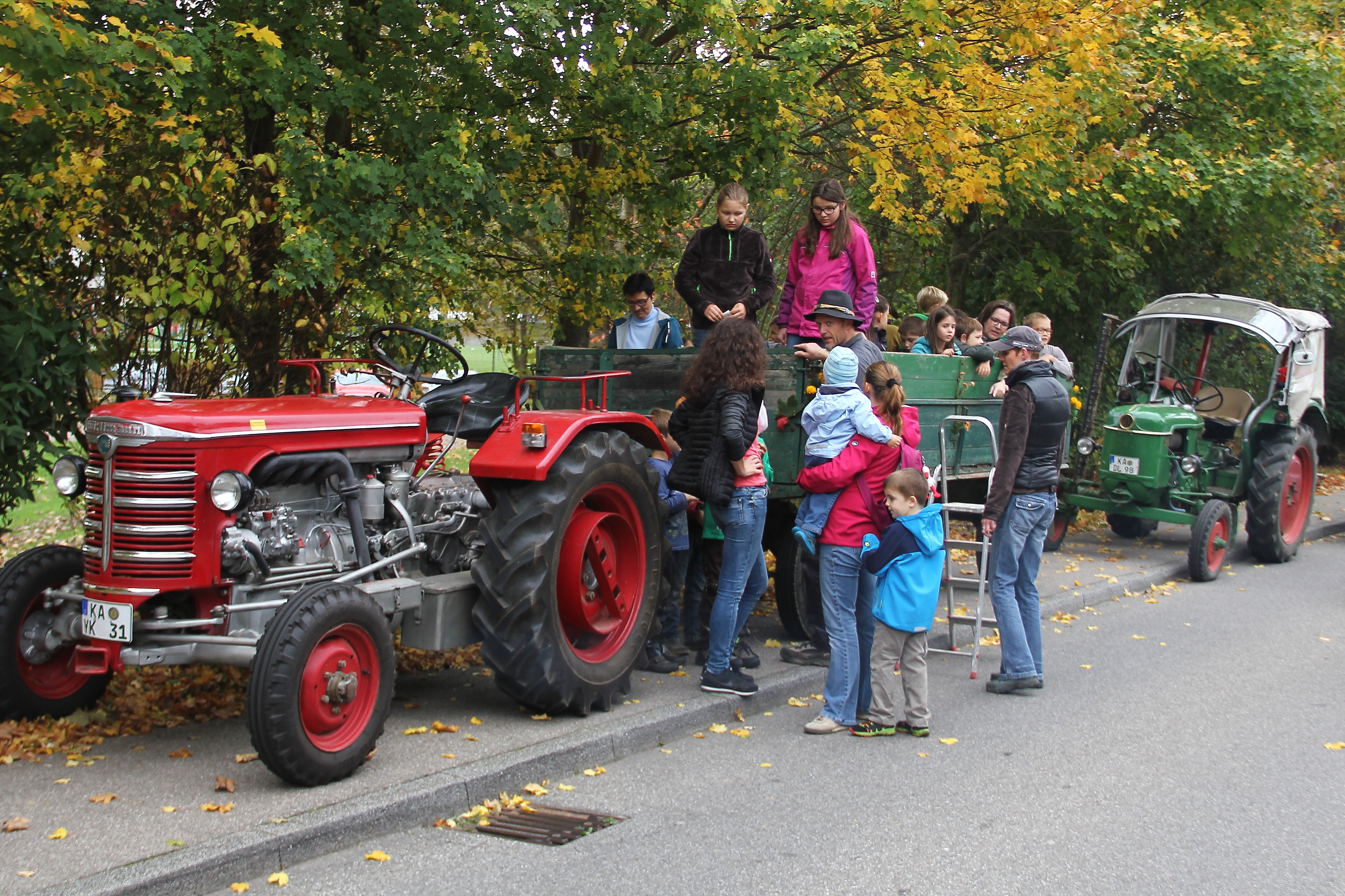 Bulldogparade durch Rinklingen beim Mostfest 2017 Foto: Thomas Peschel