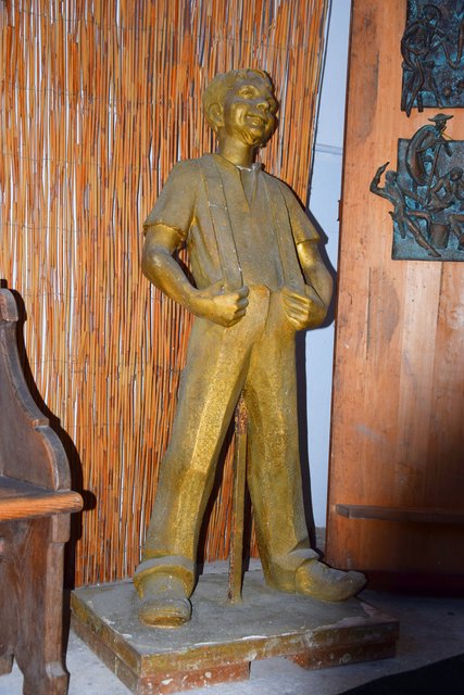 Pforzemer Seckel: Das Original steht am Rathausplatz in Pforzheim. Foto: ch